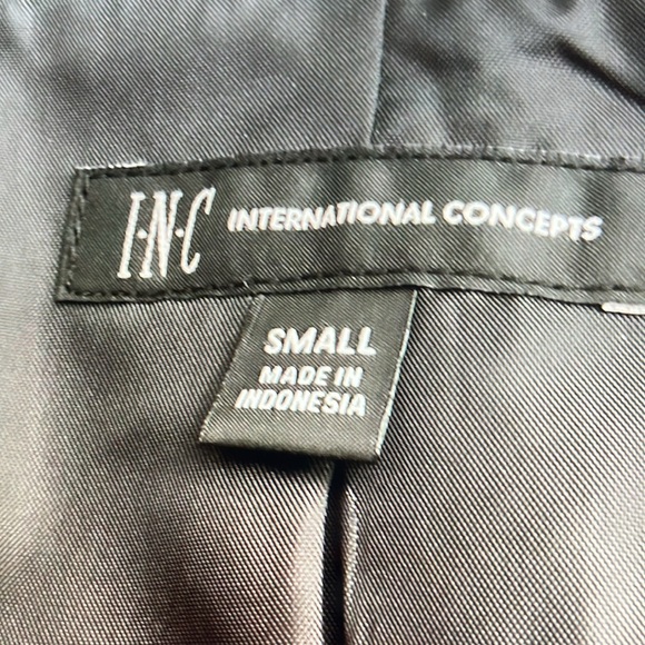 INC Gold/Black Zebra Pattern Blazer. This one is a statement piece. - Picture 5 of 5